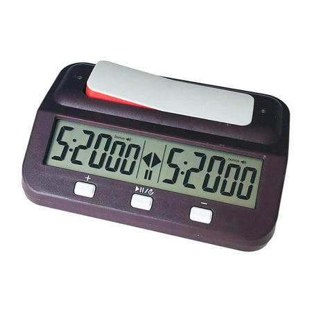 Portable Digital Board Game International Chess Clock Clock Counting with Alarm - Red