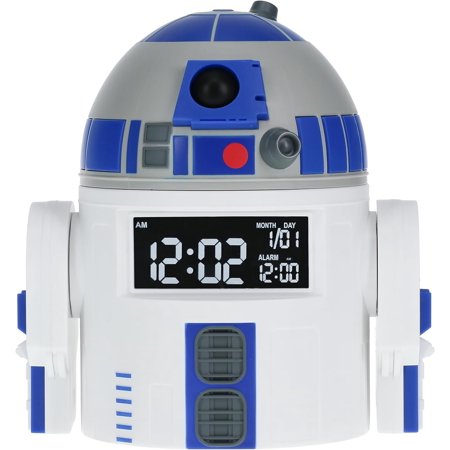 R2D2 Alarm Clock - Perfect Decor For Star Wars Fans - Usb Cable Included - 13 Cm (5[2100]