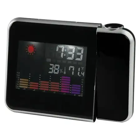 RCA Digital Alarm Clock Time Projector with Color Display, RCPJ100A1