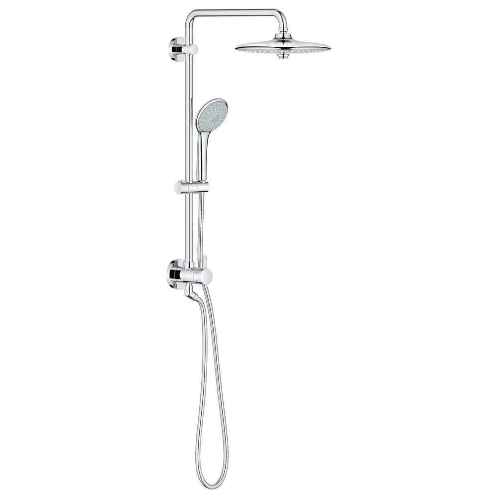 Retrofit System 260 3-Spray Patterns with 2.5 GPM 10.25 in. Wall Mount...