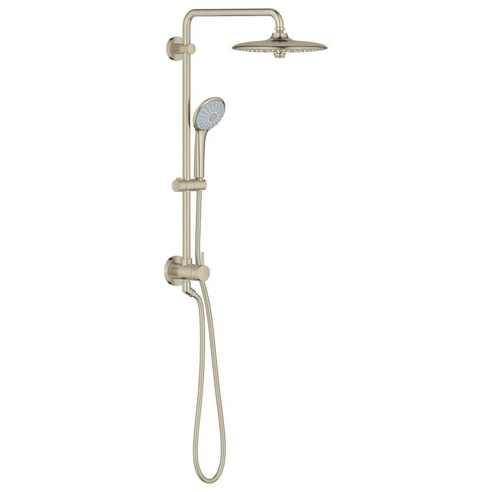 Retrofit System 260 3-Spray Patterns with 2.5 GPM 10.25 in. Wall Mount...