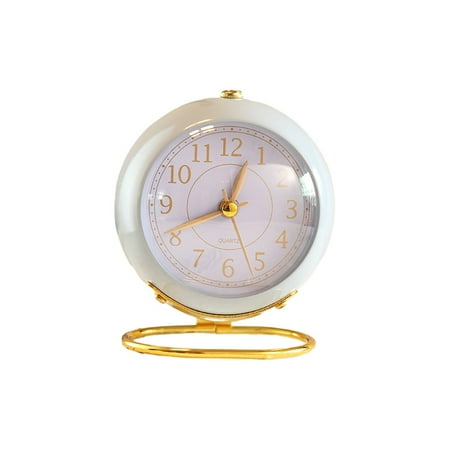 Retro Style Alarm Clocks with Night Light For Bedside Desktop School Gift