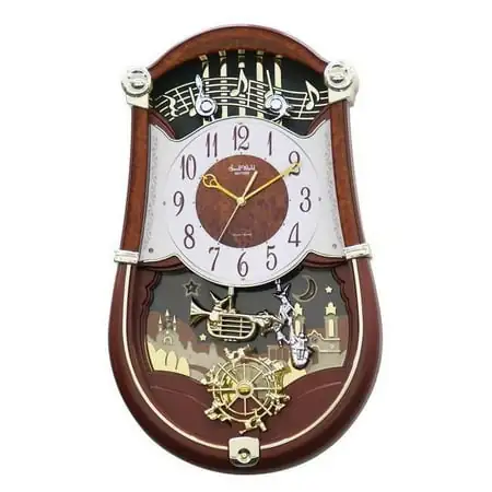 Rhythm 4MH889WU23 Concerto Entertainer Ii Musical Magic Motion Clock