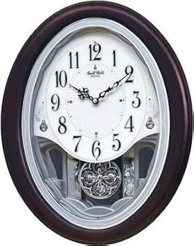 Rhythm Clocks Crystal Delight Musical Motion Clock