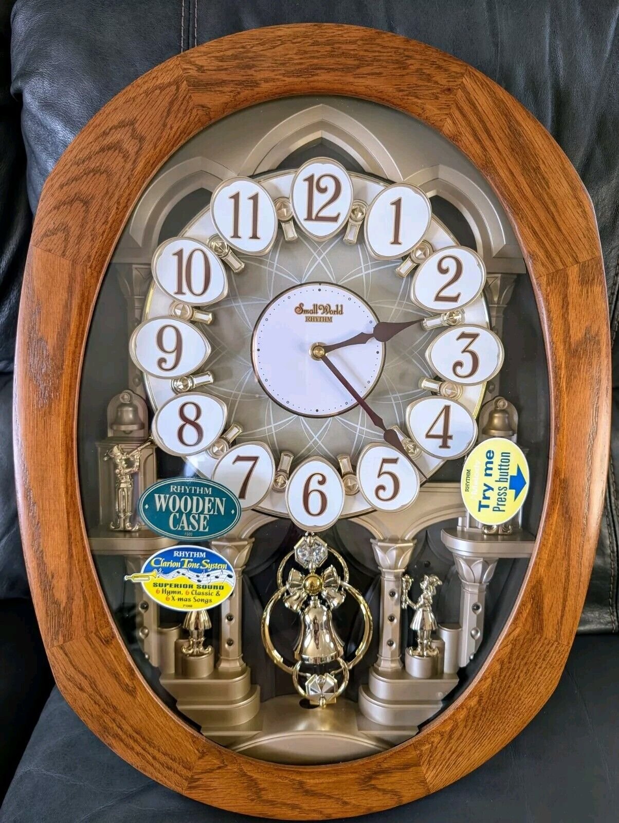 Rhythm Clocks "Joyful Encore" Magic Motion Clock