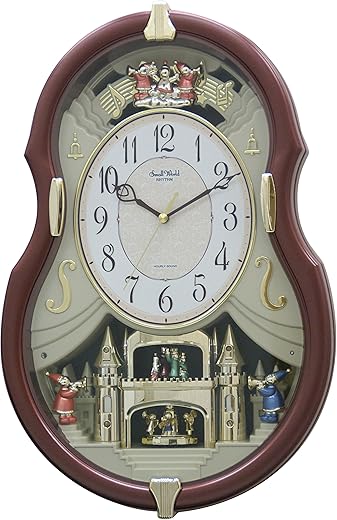 Rhythm Clocks Viola Entertainer II Musical Motion Clock