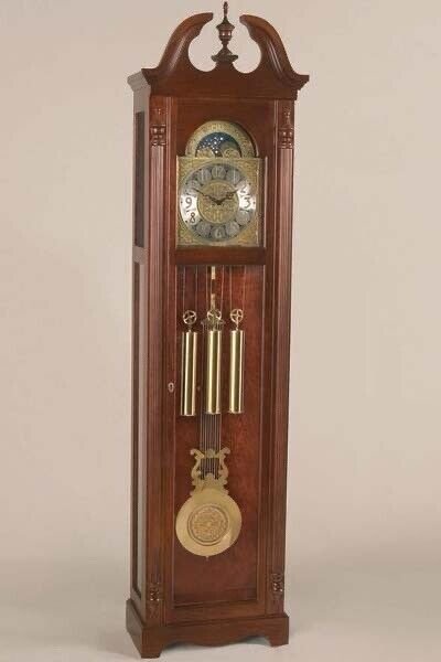 Ridgeway Lynchburg 2504 Quartz Grandfather Clock