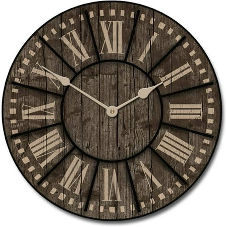 Santa Fe Wall Clock | Beautiful Color, Silent Mechanism, Made in USA