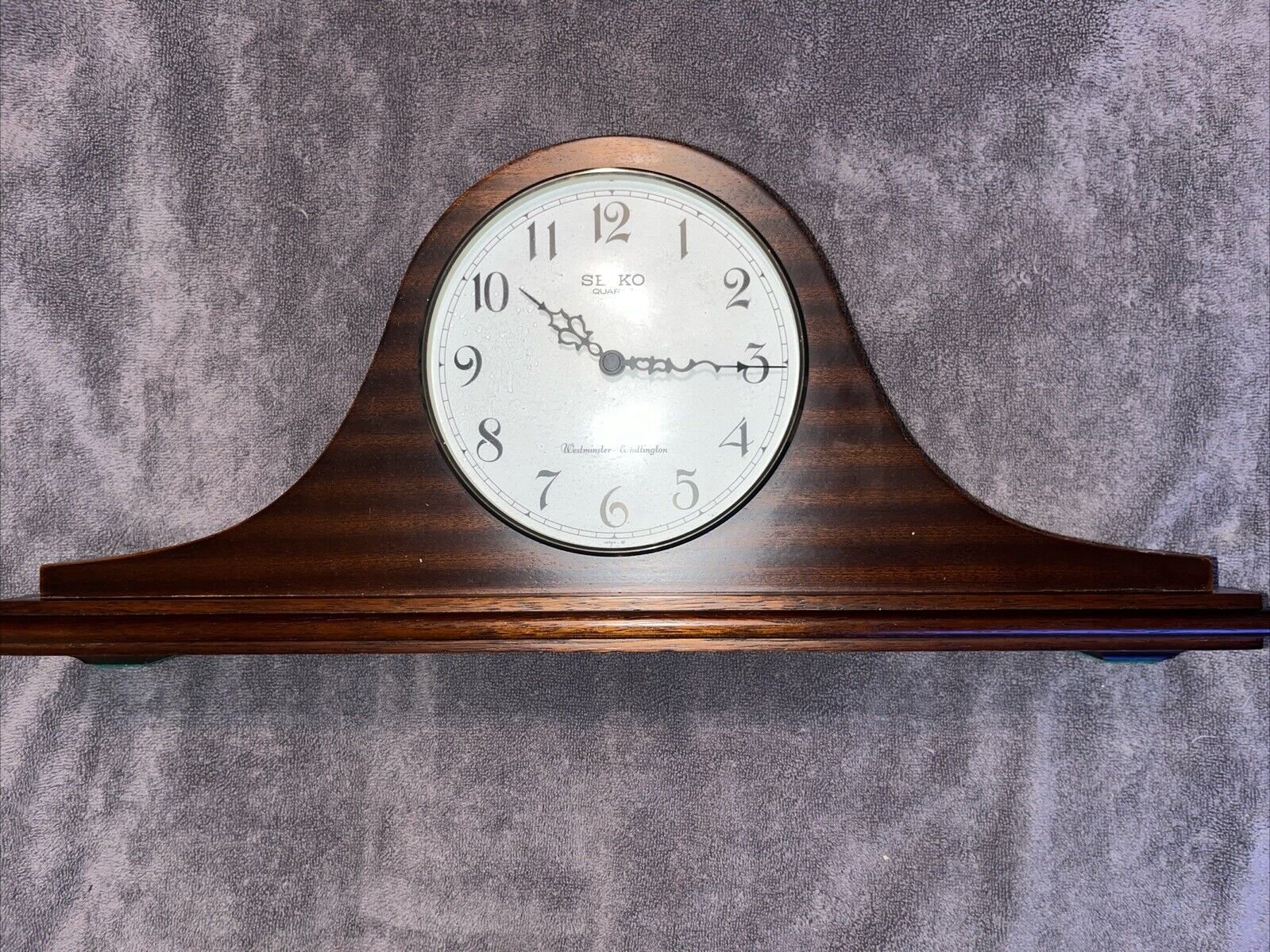Seiko Quartz Westminster Whittington Mantel Clock