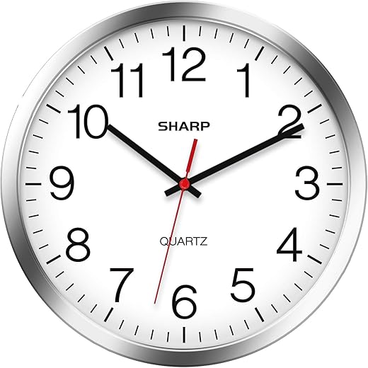 Best Sharp Quartz Office Wall Clocks