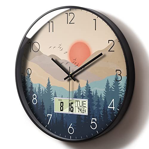 Best Non Ticking Digital Wall Clocks