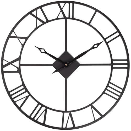 Best Roman Black Skeleton Wall Clocks