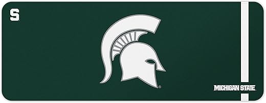 SOAR NCAA Multifunctional Water-Resistant Desk Mat, Michigan State Spartans