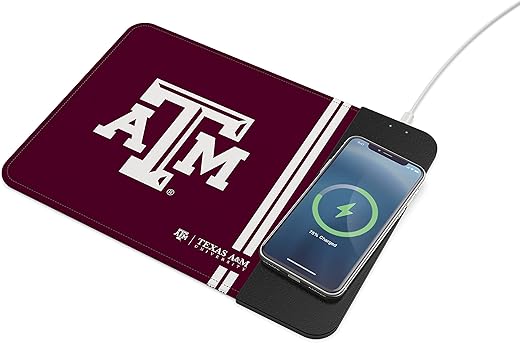 SOAR NCAA Unisex Cell Phone Wireless Charging Mouse Pad