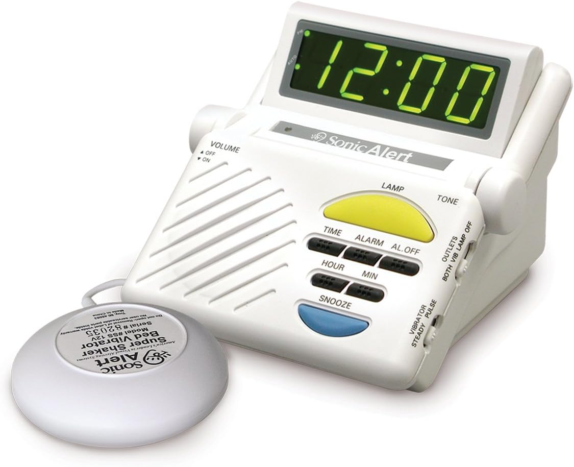 Sonic Alert SB1000SS Sonic Boom Alarm Clock