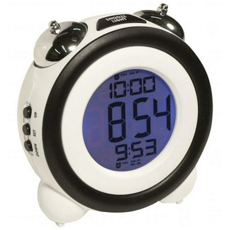 Sonnet Atomic LCD Mechanical Bell Alarm Clock