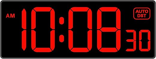 Best Red Led Clocks With Seconds