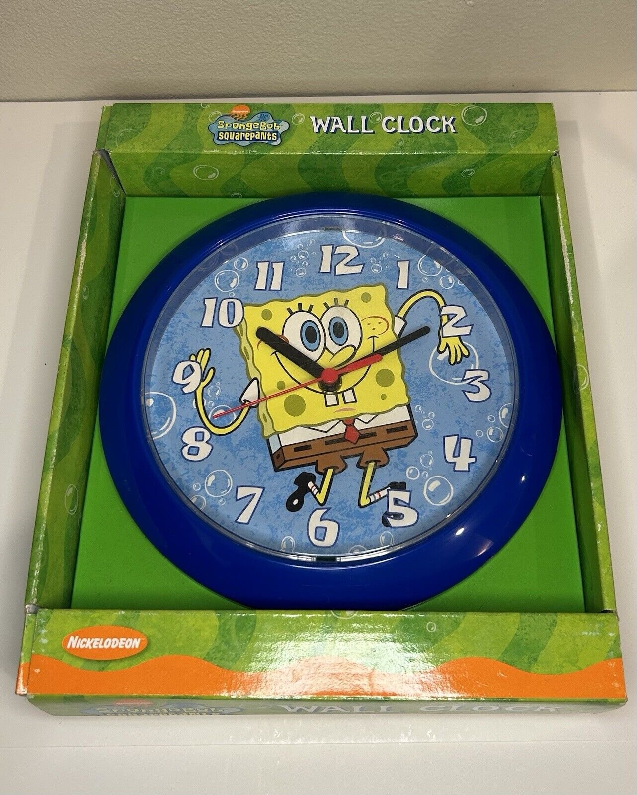 SpongeBob SquarePants Wall Clock - Nickelodeon - Collectible 10” Wall Clock