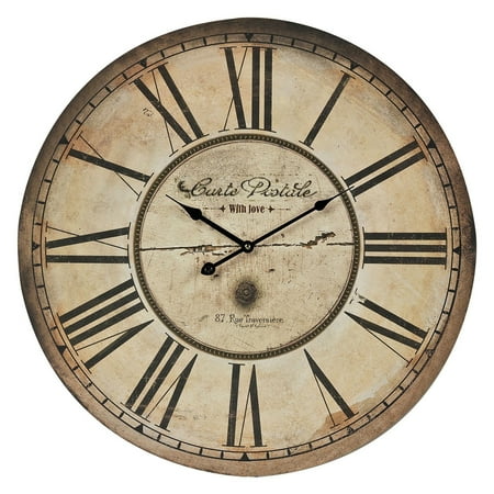 Sterling Carte Postal Clock Wall Clock