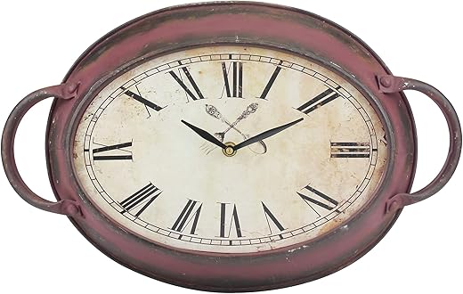 Best Oval Red Wall Clocks