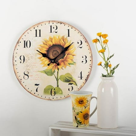 Sunflower Wall Clock