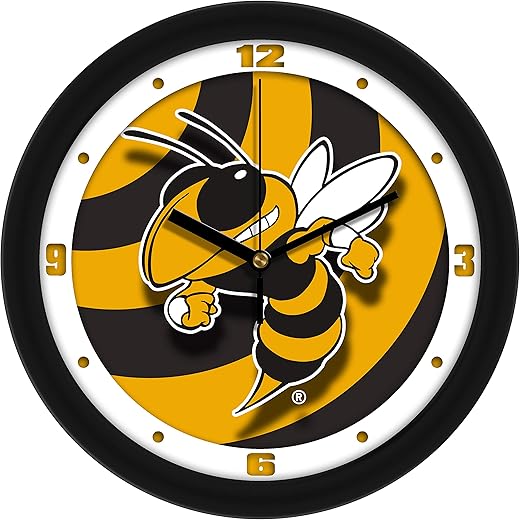 SunTime Georgia Tech Yellow Jackets - Dimension Wall Clock