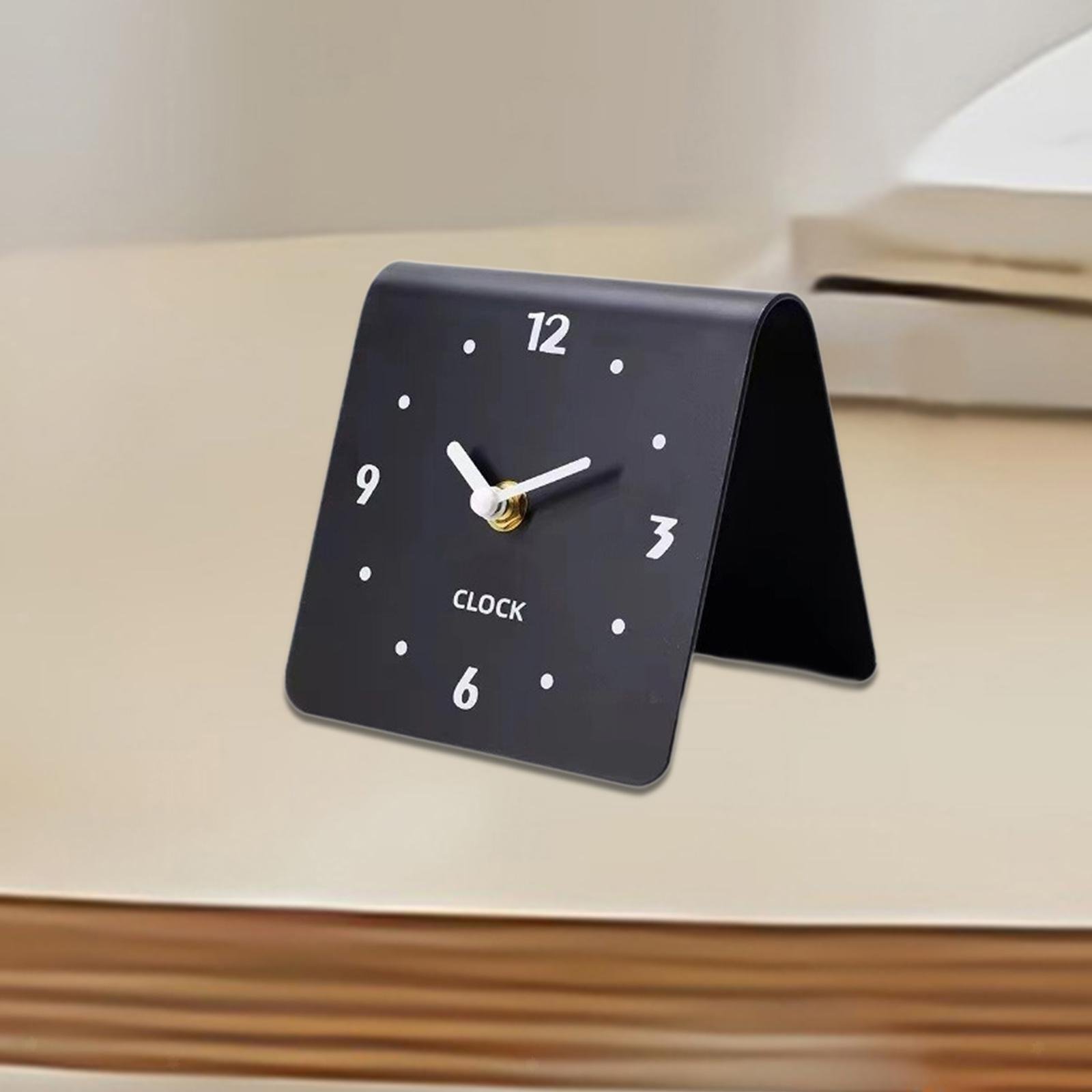 Table Clock Decorative Clock Decor Fashion Creative Figurine Nordic Desk Clock
