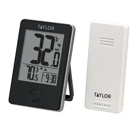 Taylor Precision Products Wireless Indoor/Outdoor Thermometer