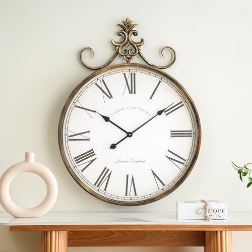 Best Antique Metal Frame Wall Clocks