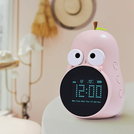 Topliu Funny Expression Alarm Clock Cartoons Voice Chime Electronic Children's Wake Up Yali Alarm Clock Snooze Alarm Clock Countdown