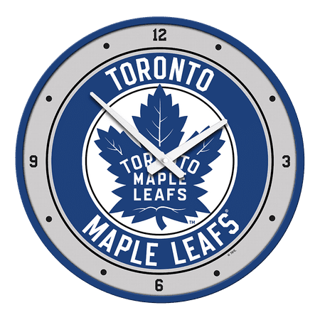 Toronto Maple Leaf: Modern Disc Wall Clock