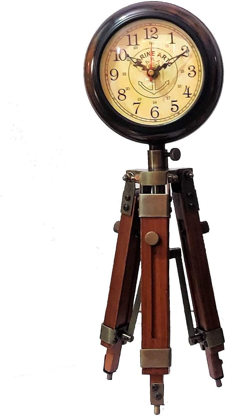 Tripod Desk Clock for Office and Living Room and All Gifting Purpose