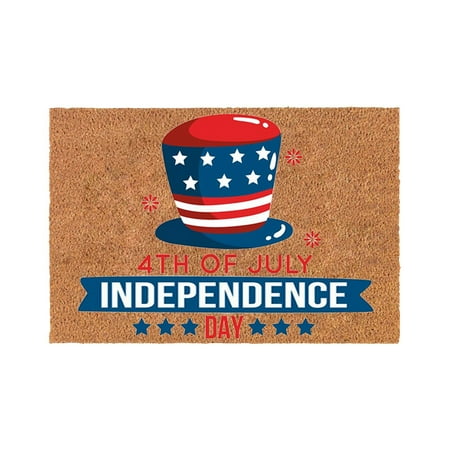 TWCTUWEN 40x60cm Independence Day Floor Mats Funny Independence Day Decorations Bedroom Decorations Bathroom Decorations Independence Day Woven Throw Blankets Woven Throw Blanket Couch Woven Throw