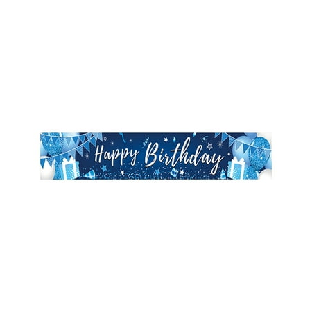 TWCTUWEN Birthday Banner Decoration Door Banner Decoration Birthday Home Party Garden Banner Decoration 98.4 X 19.7 Inches Party Decorations for Women College Graduation Party Decorations 2022 Party