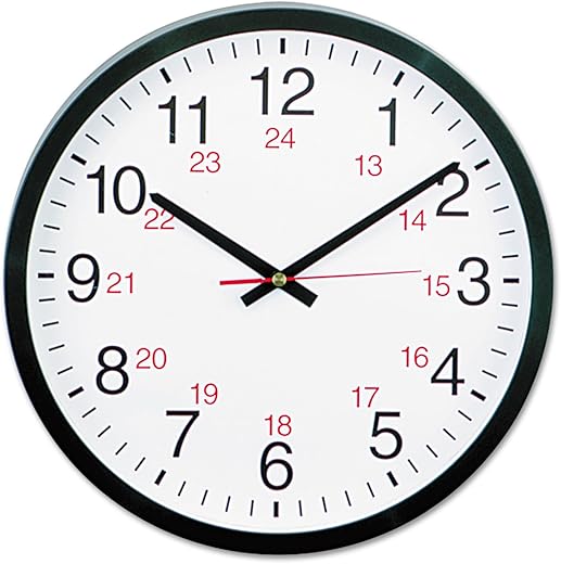 Best Large 24 Hour Wall Clocks