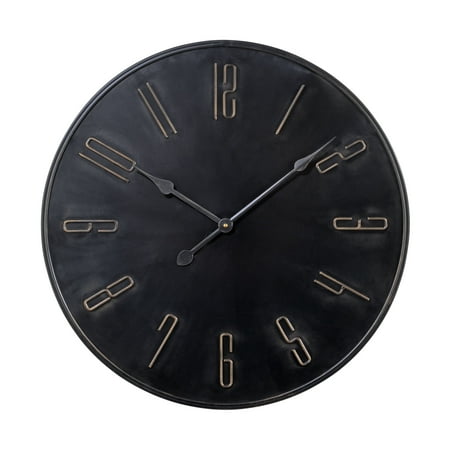 Urban Bronze Metal Wall Clock