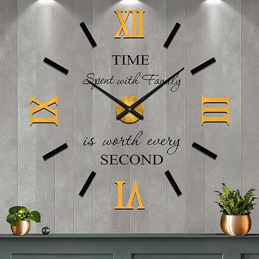 VANGOLD Wall Clock for Living Room Decorations Gift