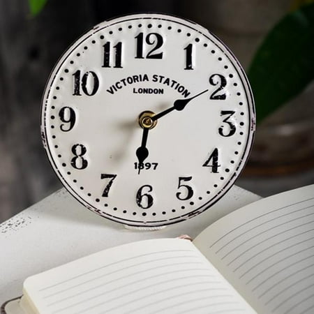 Victoria Station London 1897 Table Clock