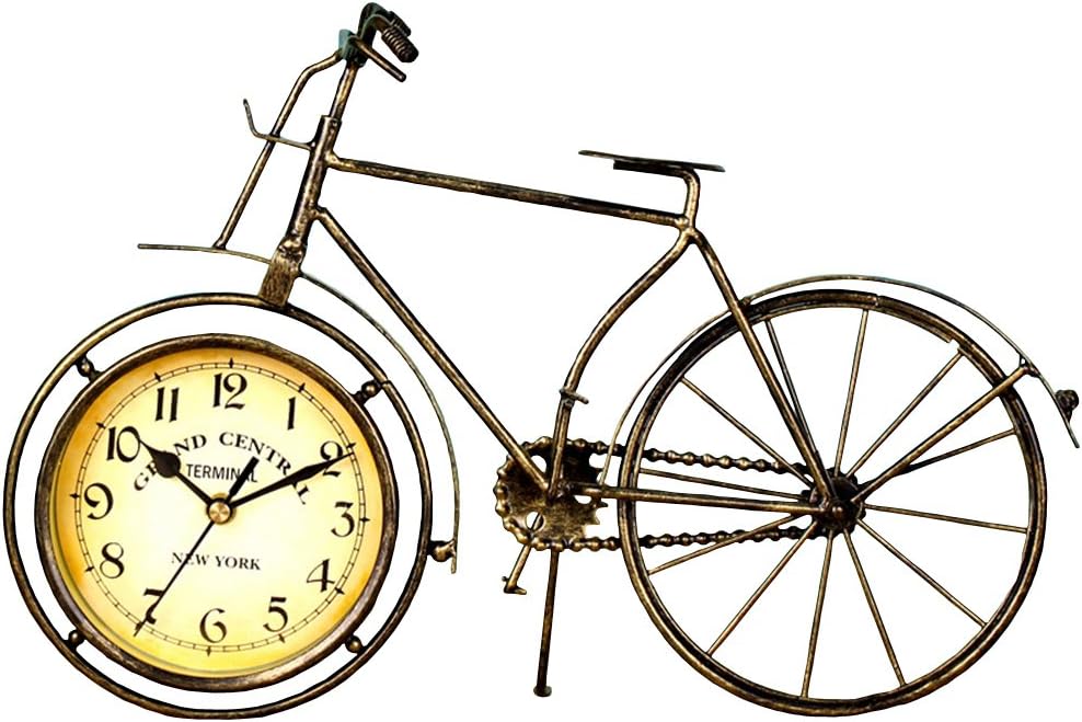 Best Gardens Metal Bicycle Table Clocks