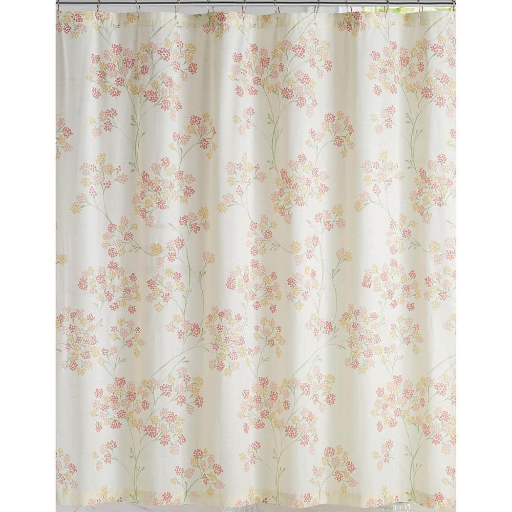 Vivian 72 in. Floral Shower Curtain