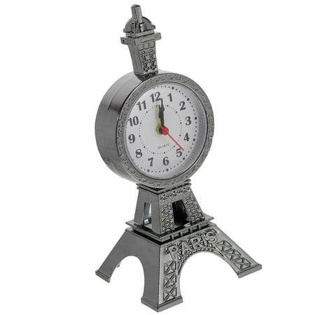 Wake Up Alarm Clock Bedside Desktop Alarm Clock Eiffel Tower Modeling Clock