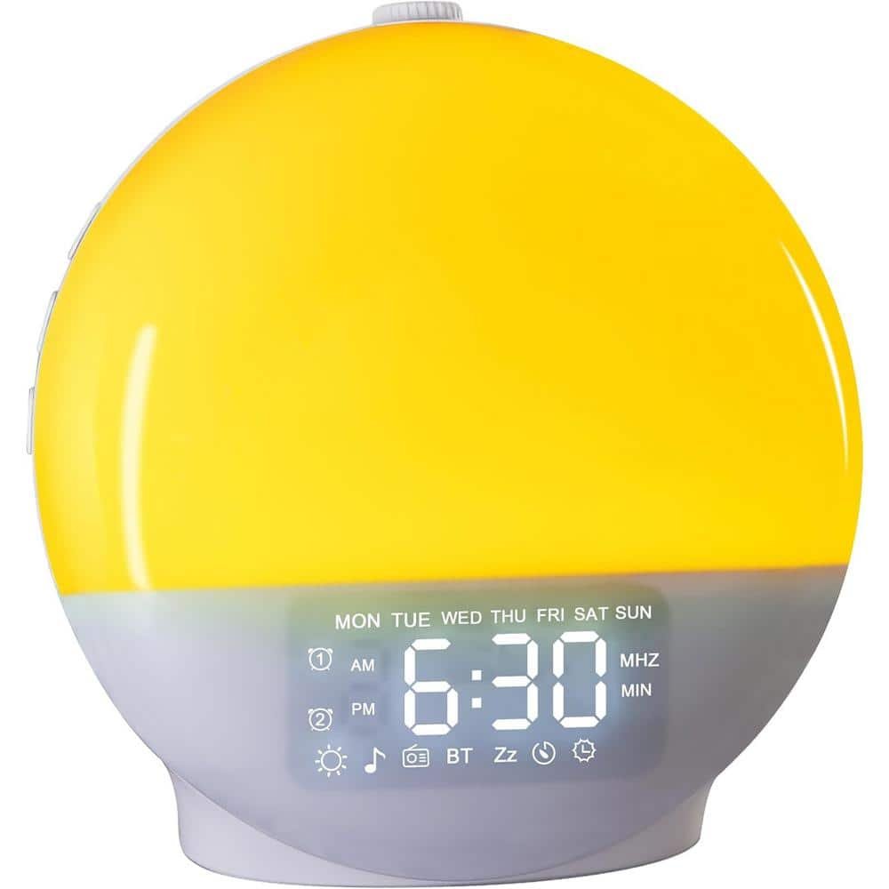 Wake Up Alarm Clocks for Bedrooms, Alarm Clock Wake Up Light for...
