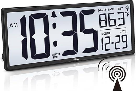 Best Giant Digital Atomic Wall Clocks