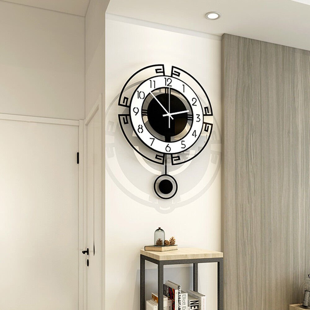 Wall Clock for Living Room Decor Decorative Modern Wall Clocks Vintage Watch US