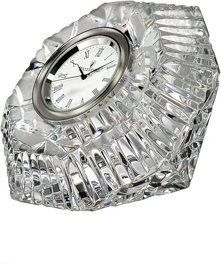 Waterford Lismore Diamond Clock