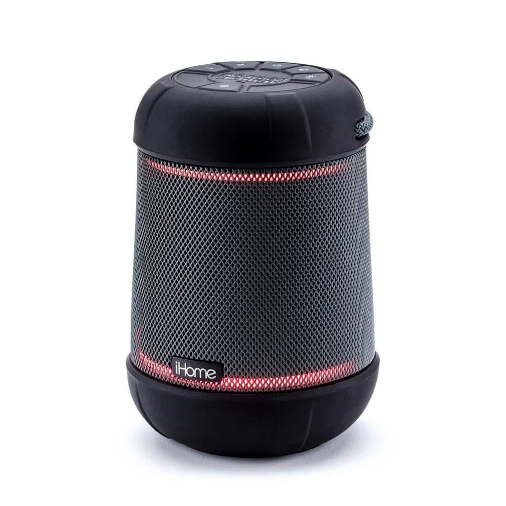 Weather Tough Portable Bluetooth Rechargeable Waterproof Sandproof Speaker with 360-Degree Stereo Sound