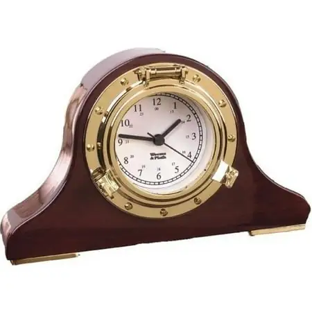 Weems & Plath Nautical Tambour Clock