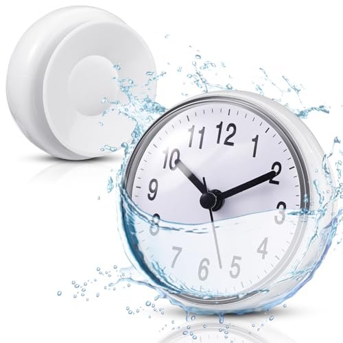 Best Waterproof Bathroom Wall Clocks