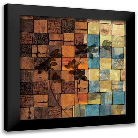 Wells, Marcia 15x15 Black Modern Framed Museum Art Print Titled - Segments II