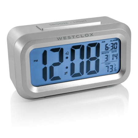 Westclox Battery Operated Digital Alarm Clock with Backlight– Model# 70045A